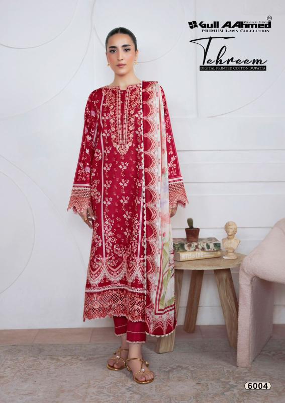 Gull aahmed tehreem vol- 6 dress material wholesale shops in hyderabad